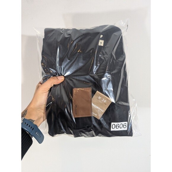 Madewell Womens Black Roadtripper High Rise Skinny Jeans Sz 36 Boho Mature Goth - Picture 12 of 12